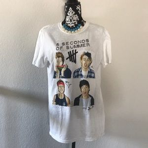 5 seconds of summer Band T Shirt 5SOS